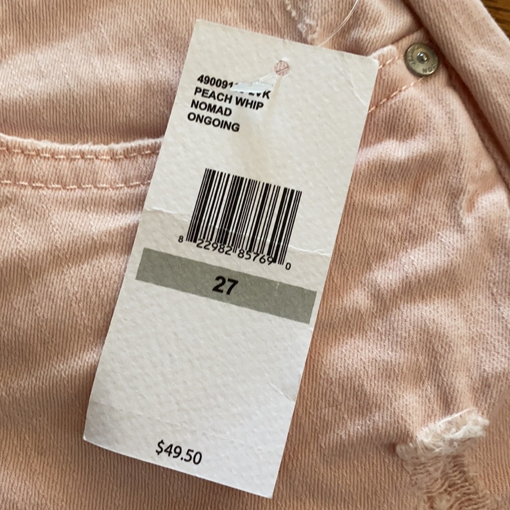 Jessica Simpson Peach Whip Nomad Shorts Size 27 - Picture 8 of 10